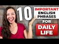 Important English Phrases For DAILY LIFE