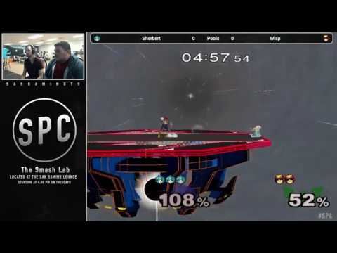 SPC38 Pools - Sherbert (Peach) vs Wisp (Captain Falcon)