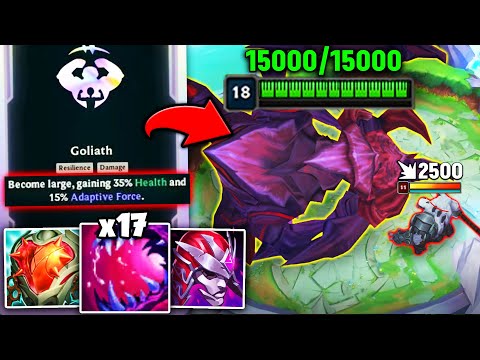 Cho'Gath but I have 15,000 Health and I'm Bigger than your screen | 2v2v2v2 Game Mode