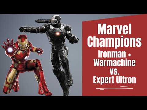 Marvel Champions Team-Up - Ironman + War Machine vs. Expert Ultron