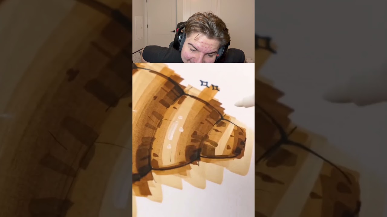 How To Draw a Croissant 😳