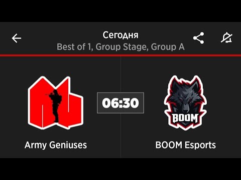 BOOM Esports vs Talon Esports (BO1) GAMERS GALAXY: Invitational Series Thailand 2022