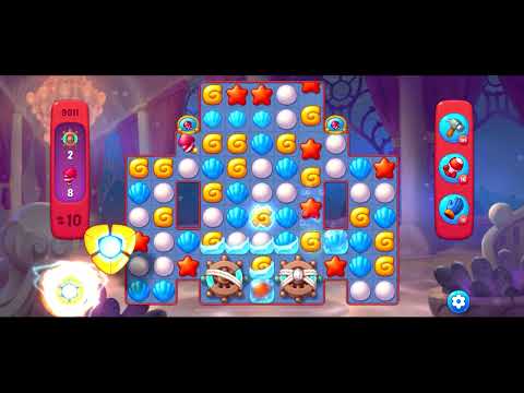 Fishdom Hard level 9011 no boosters フィッシュダム