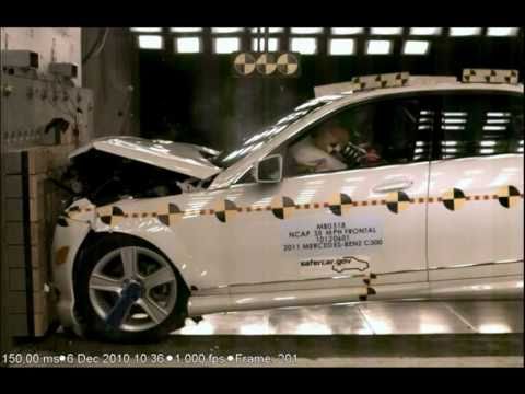 2011 Mercedes-Benz C-Class (C300) NHTSA Frontal Impact