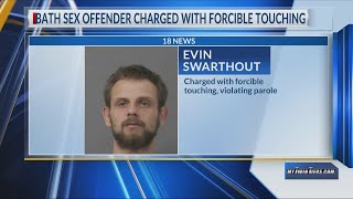 Bath sex offender charged with forcible touching