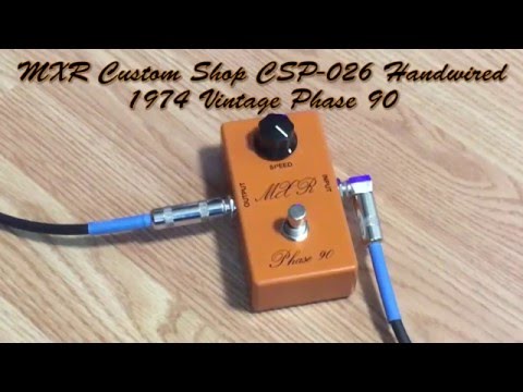 MXR CSP101SL Script Phase 90 With LED гитарный эффект phaser