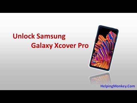 How to Unlock Samsung Galaxy Xcover Pro Mobile - When Forgot Password