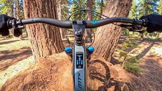 My brakes aren’t working so I’m getting into it! Mountain Biking Sawtooth in Truckee