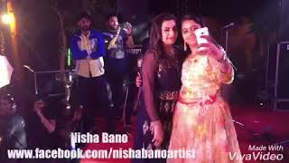 Nisha Bano | Live wedding Show Ludhiana | Adab Jatti | Latest Punjabi Video 2017-18