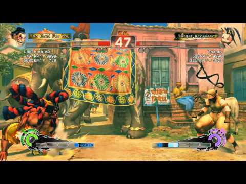 SSFIV:AEv2012 E.Honda Ranked Match #3