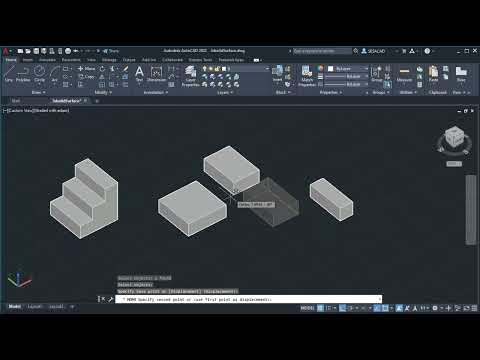 ACAD44 3D Combine Solids with UNION