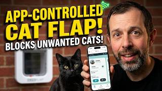 Sure Petcare SureFlap Microchip Cat Flap Connect Review - Smart Cat Flap!