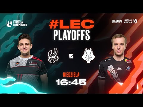 [PL] League of Legends European Championship Wiosna 2022 | MSF vs G2 | BO5 | playoffy