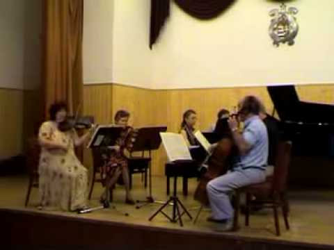 Bach Concerto BWV 1062, 3rd Mvt. Catherine David, Jacques Saglier