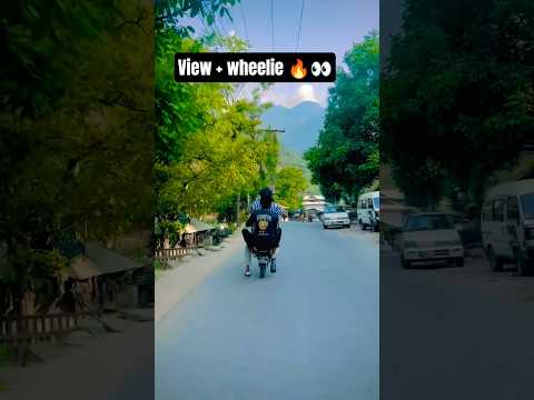 View + wheelie ❤️⚡️🔥 #wheelies #automobile #onewheeling #stunt #shortsgrow #shortsfeed #50kviews