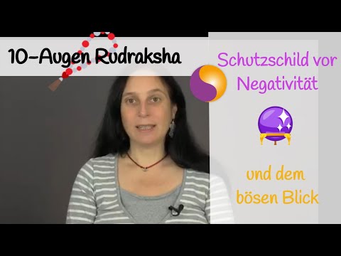 10-Augen Rudraksha (10 Mukhi) - Schutzschild vor Negativität und dem bösen Blick