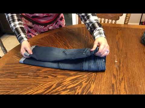 Konmari Method Folding Shorts