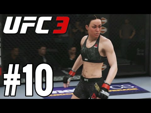 UFC 3 Career Mode Walkthrough Part 10 - THE BEST GRAPPLING MATCH!