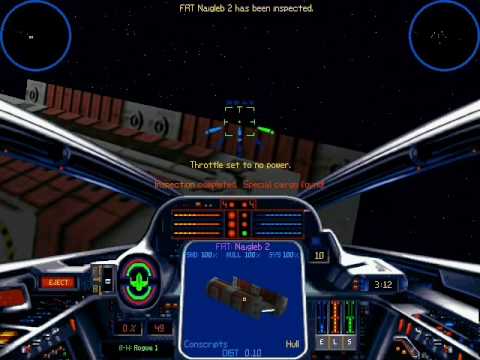 Playthrough of X-Wing vs TIE Fighter Rebel Mission 14 Part 1 - Rescue Conscripts