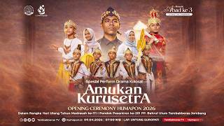 Download lagu 🔴 OPENING CEREMONY HUMAPON I Spesial Perform Drama Kolosal 'AMUKAN KURUSETRA' mp3