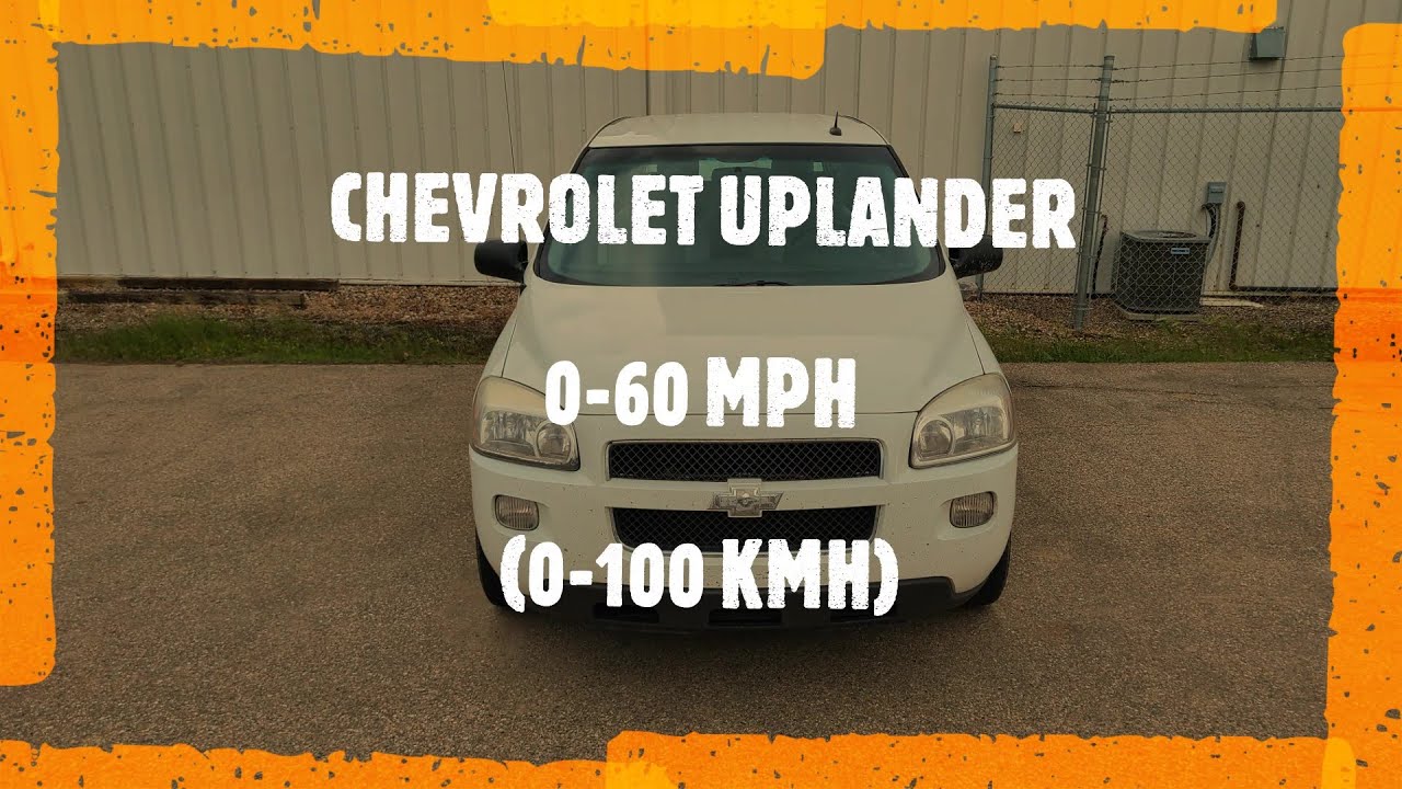 Chevrolet Uplander 0-60 mph (0-100 kmh) 3.9L V6