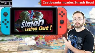 Simon Belmont And Castlevania Invades Smash Bros Ultimate!