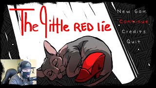 THE LITTLE RED LIE | Gameplay Walkthrough | Free To Play On Steam | Both Endings (PC 1080p 60fps)