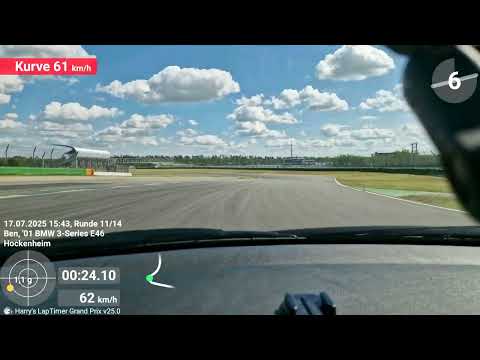 Hockenheimring Touristenfahrten 17.07.25,.Gruppe 8, Stint 2, Personal Best