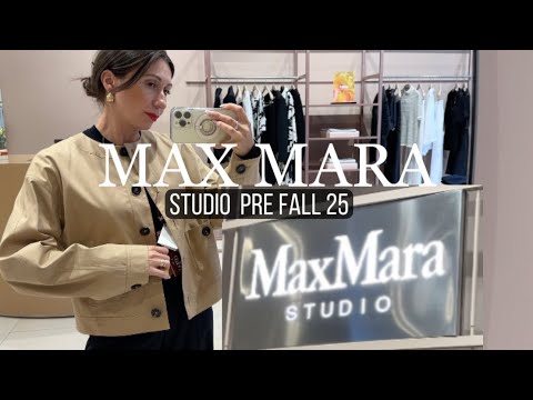 MAX MARA Studio Autumn 2025 / Pre Fall New Collection