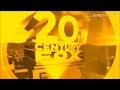 20th Century Fox Home Entertainment 2009 2010 Light Yellow Logo