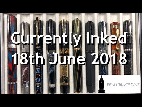 Currently Inked 18th June 2018