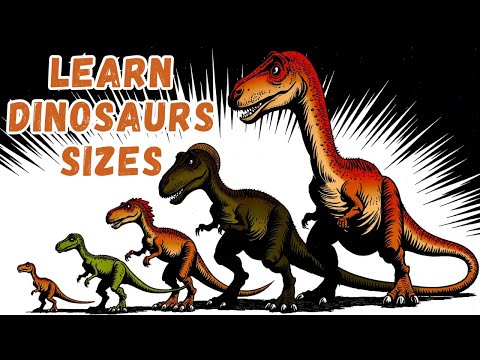 🦖Different Dino sizes📏| smallest - biggest dino | Dinosaurs Rhymes for Kids | Kids Songs | DebariTV