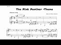 The Pink Panther For Piano Include The B Part