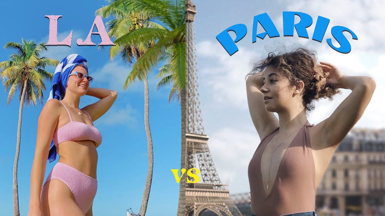 une journée à Los Angeles VS une journée à Paris