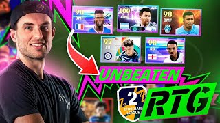 OMG!! 10 GAMES UNBEATEN ON MY eFootball RTG!!