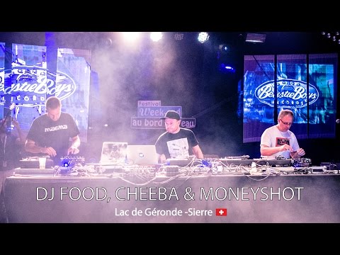 DJ Food, Cheeba & Moneyshot - live - Festival Week-end au bord de l'eau - Sierre (Switzerland)