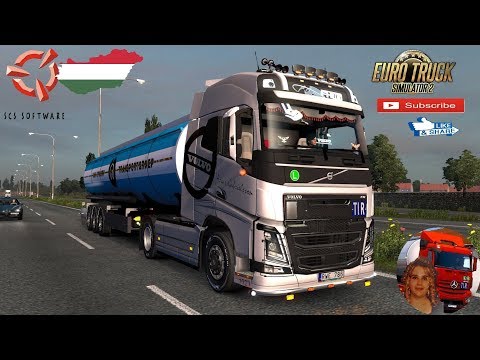 Euro Truck Simulator 2 (1.36) Szeged to Pécs Hungary Volvo FH 2012 Full Mods + DLC's & Mods