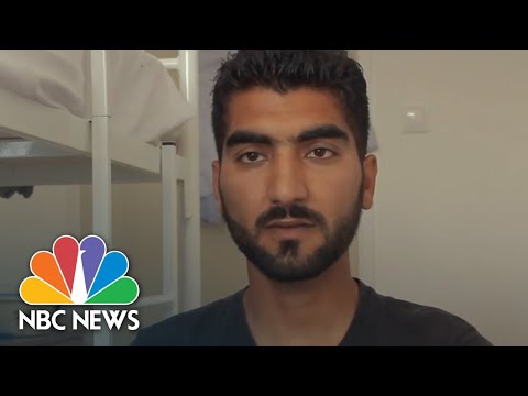 He Risked His Life Playing 'The Game': A Migrant's Harrowing Journey To The West | NBC News