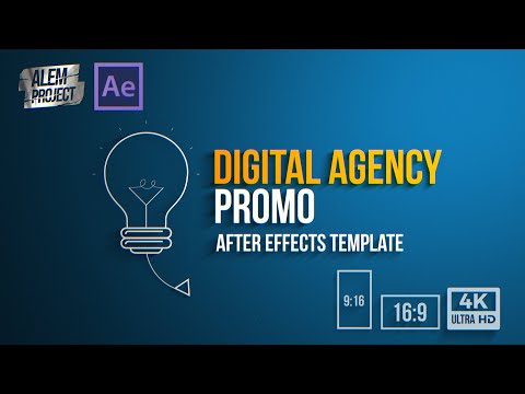 Digital Agency Promo Video After Effects Template