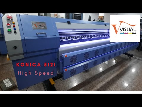 Allwin Konica 512i Solvent Flex Printing Machine