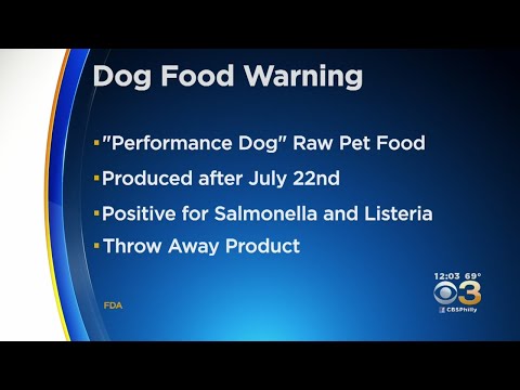 Salmonella Concerns Causes Dog Food Recall