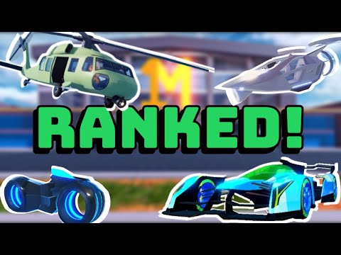 (2024) All $1M+ Vehicles Ranked | Roblox Jailbreak