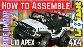 LIGIANT Ride On Car L10 APEX - How to Assemble