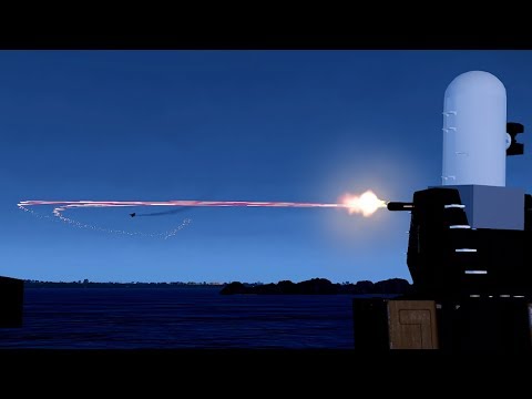 ArmA 3 - C-RAM 20mm Shot Down Drones - Phalanx CIWS - Simulation