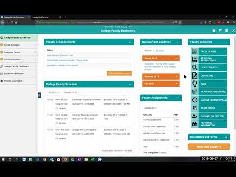 Mysdccd Faculty Portal Overview