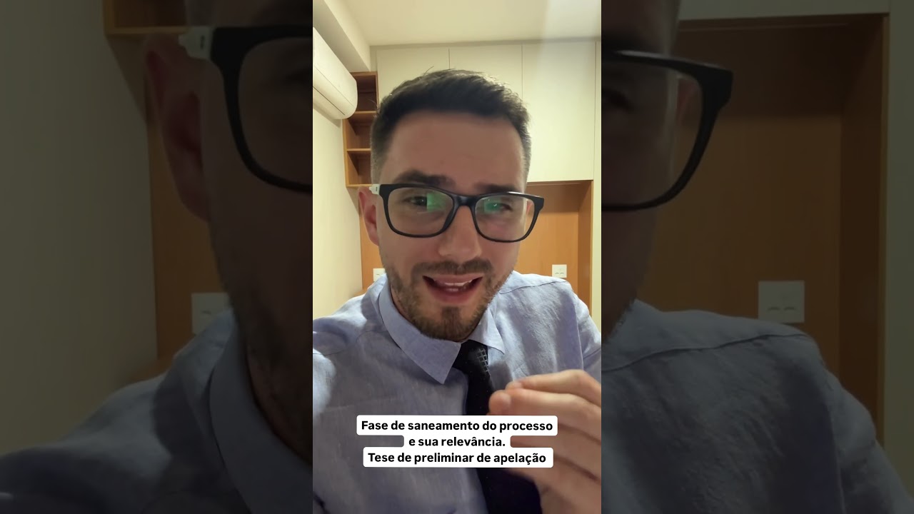 Dica importante sobre saneamento do feito processual #advogado #processo #dica