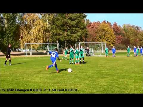 21.10.2018 TV 1848 Erlangen II (U13) - SK Lauf II (U13) (0:3) - Highlights - HD