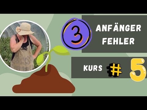 3 typische Anfängerfehler in der Anzucht - und wie Du sie vermeidest!