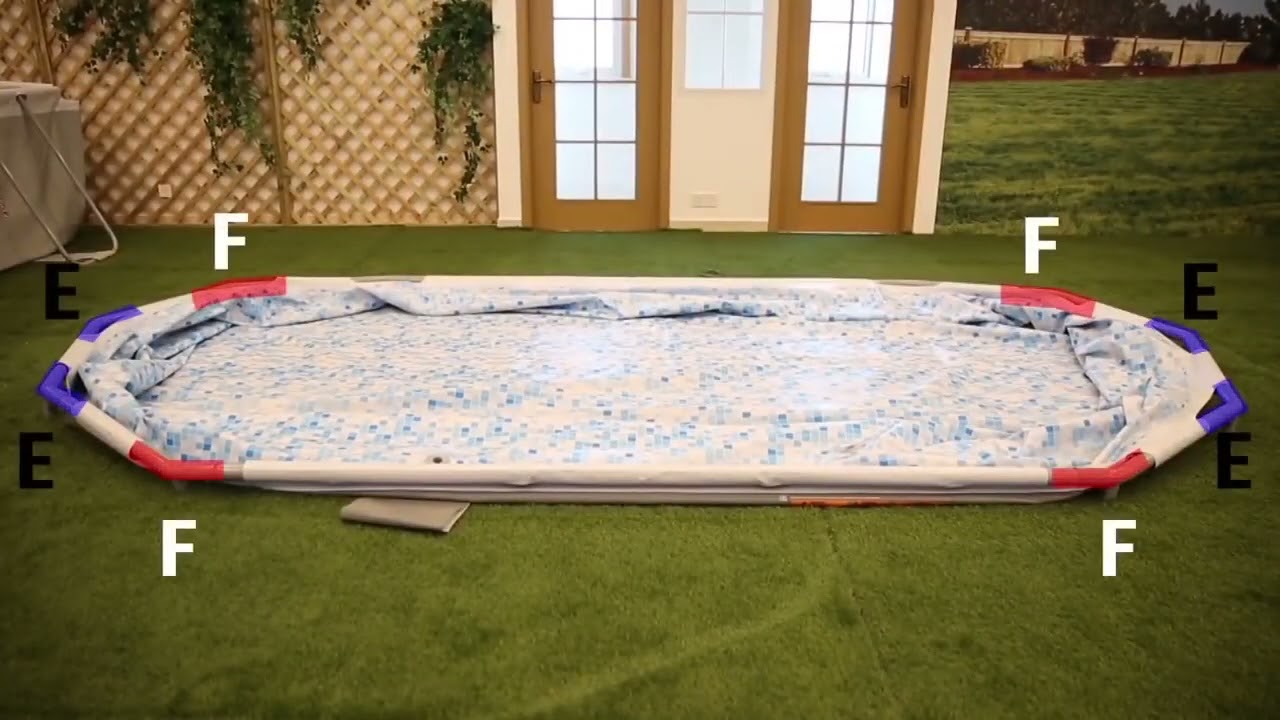 BESTWAY 5611R POWER STEEL OVAL FRAME POOL 610X366X122CM