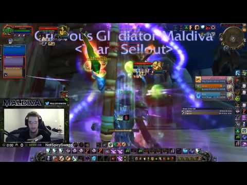 Maldiva - "Kill The Druid!" - Wow 6.2.4 Affliction Warlock PvP